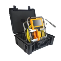 28mm Pipeline Inspection Camera System Drain Sewer Snake Camera Screen DVR Battery Duct Endoscope Self Leveling Balance