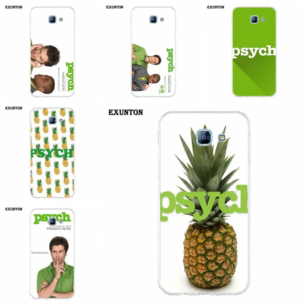 Чехлы из ТПУ для Galaxy Alpha Core Prime Note 2 3 4 5 S3 S4 S5 S6 S7 S8 mini edge Plus Psych Logo|Бамперы| |
