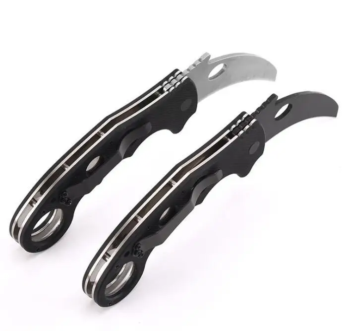 Нож керамбит с фиксированным лезвием лезвие 5Cr15 57HRC для выживания Тактический