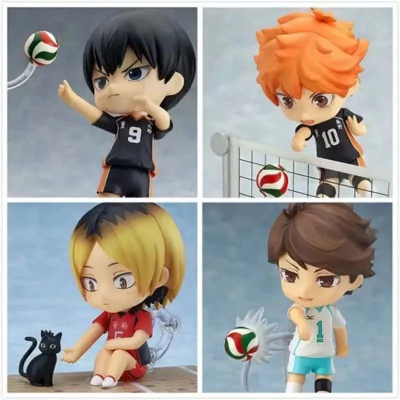 

Haikyuu PVC Action Figure Shoyo tobio Kenma Tooru 489# 563# 461# 605# Anime Haikyuu Nekoma Cute Model Toy Figurine 100mm