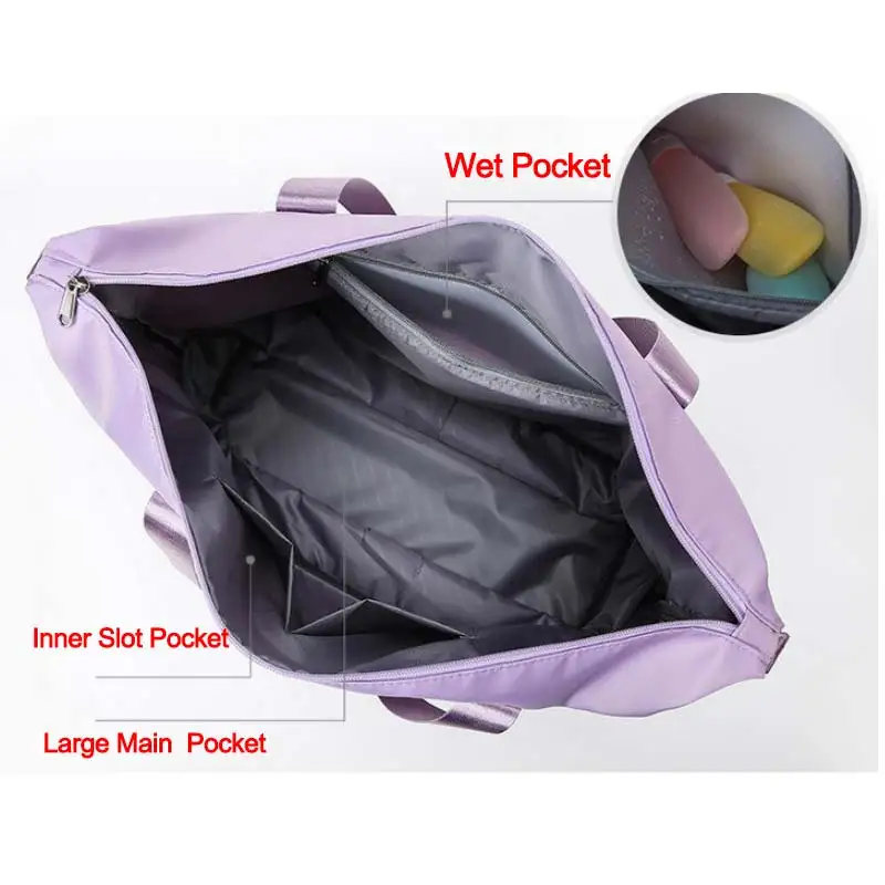Fitness Dry Wet Bag Gym Bags for Men Women Training Travel Handbag Yoga Mat Sac De Sport Adjustable Daily Bag Shoulder XA744A
