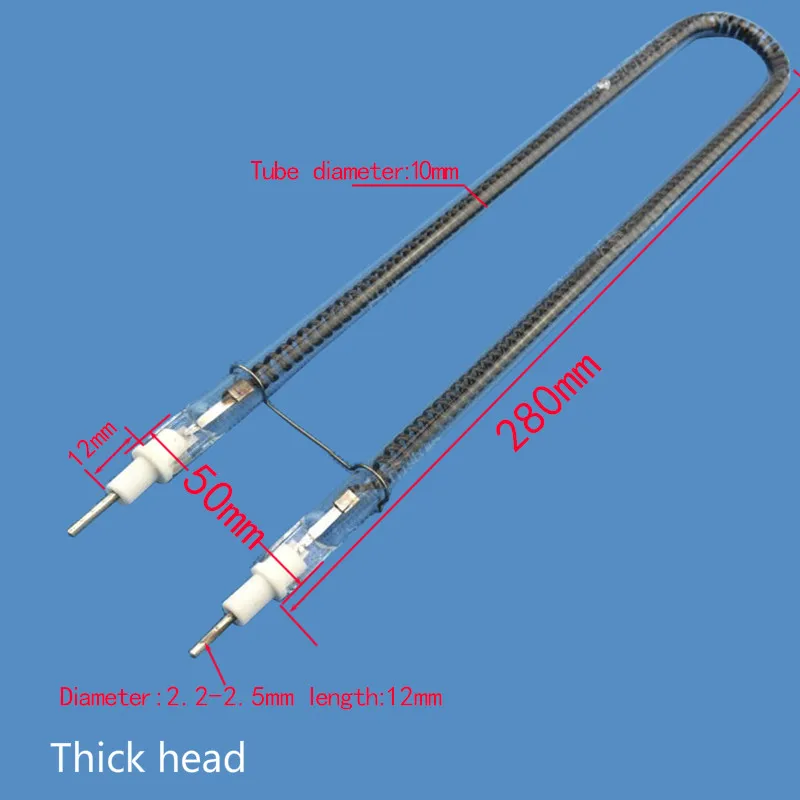 Нагревательная трубка из углеродного волокна для шашлыка гриля Кварцевая