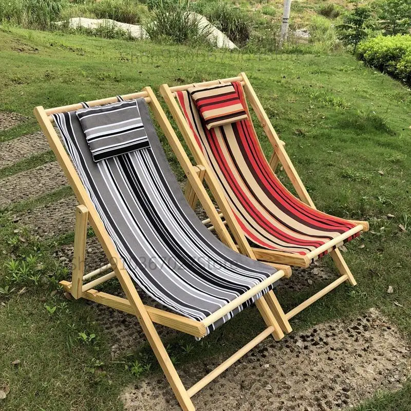 Однотонное регулируемое складное холщовое кресло обеденный перерыв портативный