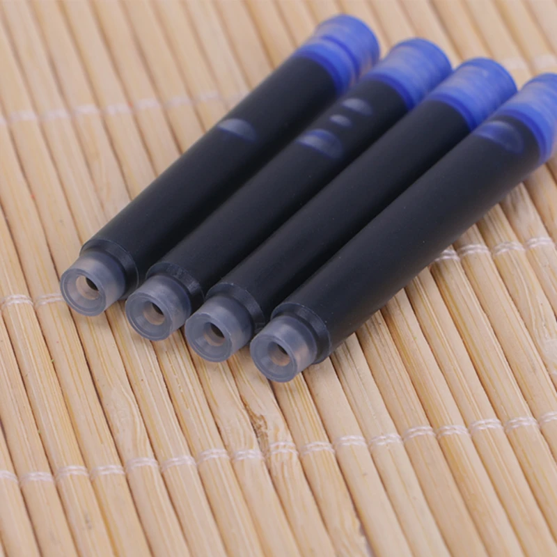 

B2RD Blue Black Ink Cartridges For Fountain Pen Refillable Bag Standard 2.6mm