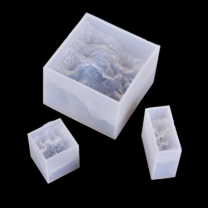 

Snow Mountain Peak Broken DIY Resin Mountain Silicone Mold Ocean Micro Landscape Crystal Epoxy Mould