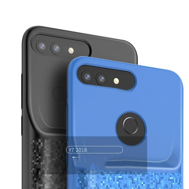 Чехол для аккумулятора KQJYS Huawei Y7 2018 4700 мАч портативный чехол зарядного устройства