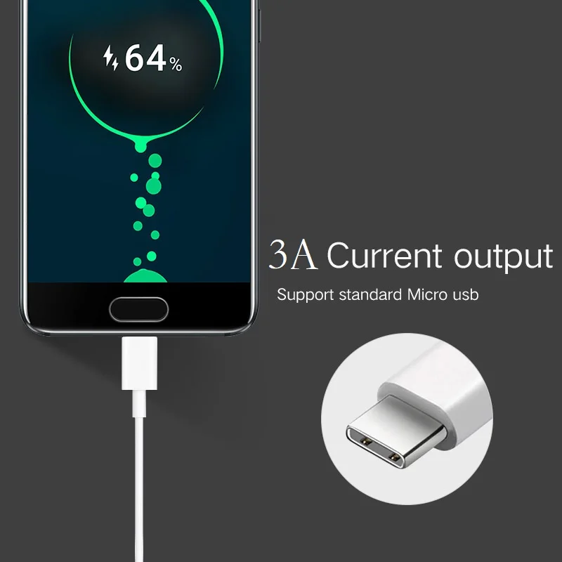 

USB Type C Cable 3A Fast USB Charging USB C Charger Date Wire for Xiaomi Redmi note 8 Type-C Cabo Cable