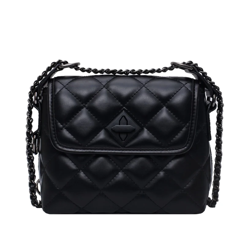 

Luxury Women Bags Designer Chain PU Leather Crossbody Bag for Women 2020 Chain Shoulder Messenger Bag Female Handbags and Purses