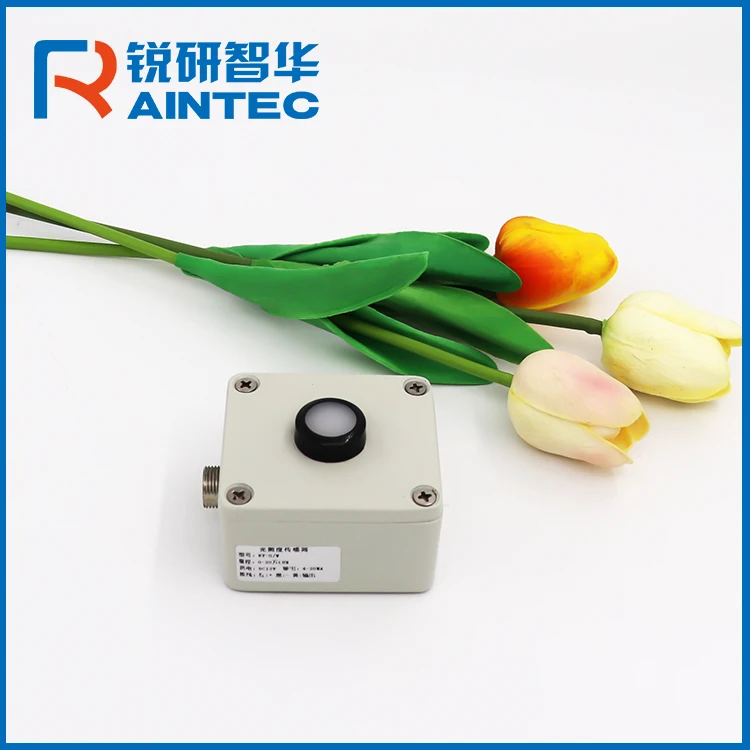 

Outdoor Illuminance Sensor High Precision 0 to 100,000 Lux Illuminance Transmitter 4-20mA RS485 Light Intensity Sensor