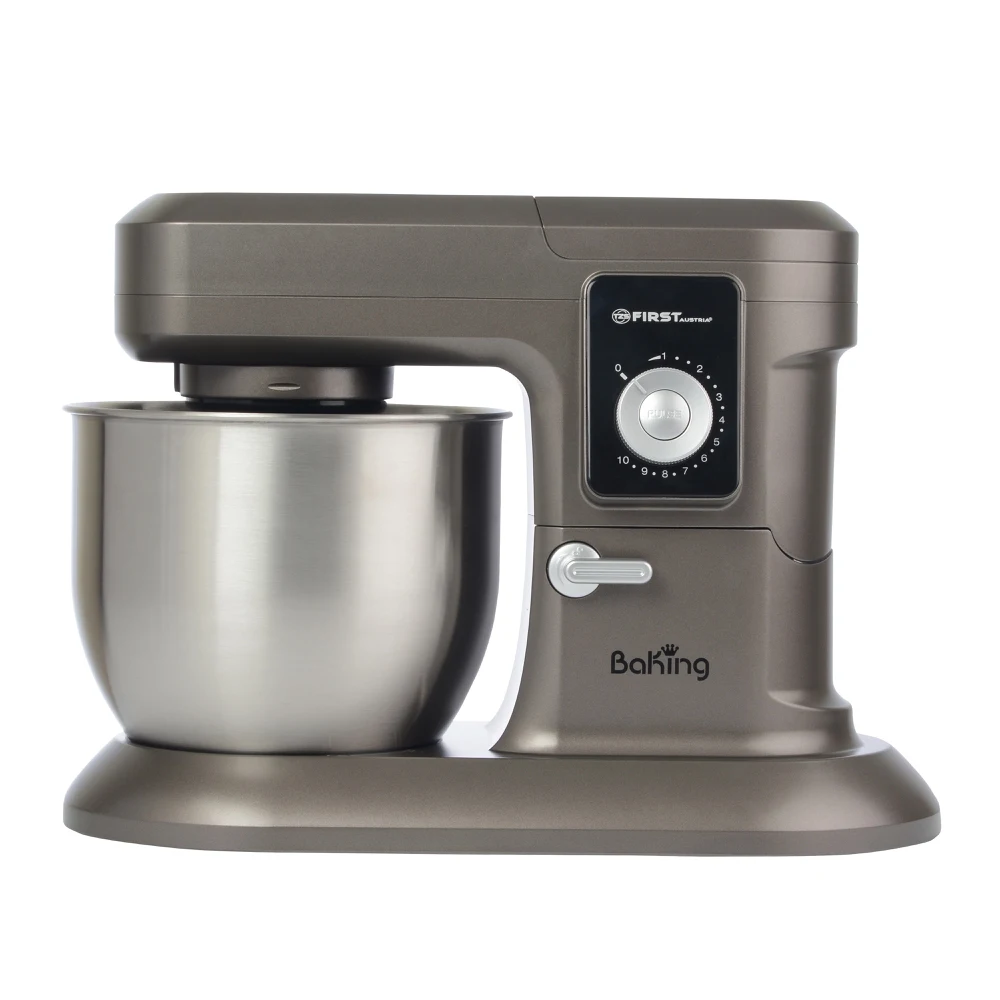 Mixer-kneader FIRST FA-5259 Gray dough machine  for whipping Household appliances kitchen for cooking | Бытовая техника