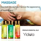 Yidiola 10 мл чистые эфирные масла для ароматерапии диффузор свежий воздух чайное дерево эвкалипт сандаловое дерево ладан масло перечной мяты