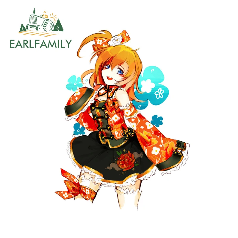 

EARLFAMILY 13 см x 9,8 см аниме наклейка для хоноки Косака виниловые наклейки для автомобиля Лобовое Стекло доска для серфинга Водонепроницаемый ук...
