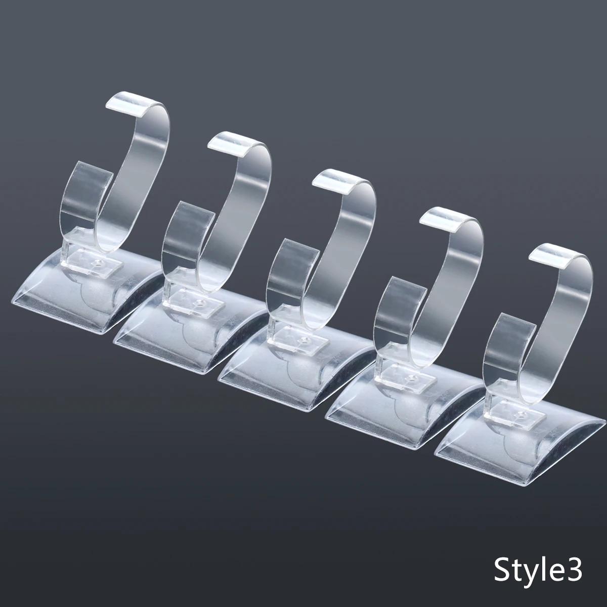 Витрина из прозрачного пластика для часов 1/5/10 шт. витрина браслетов прозрачная