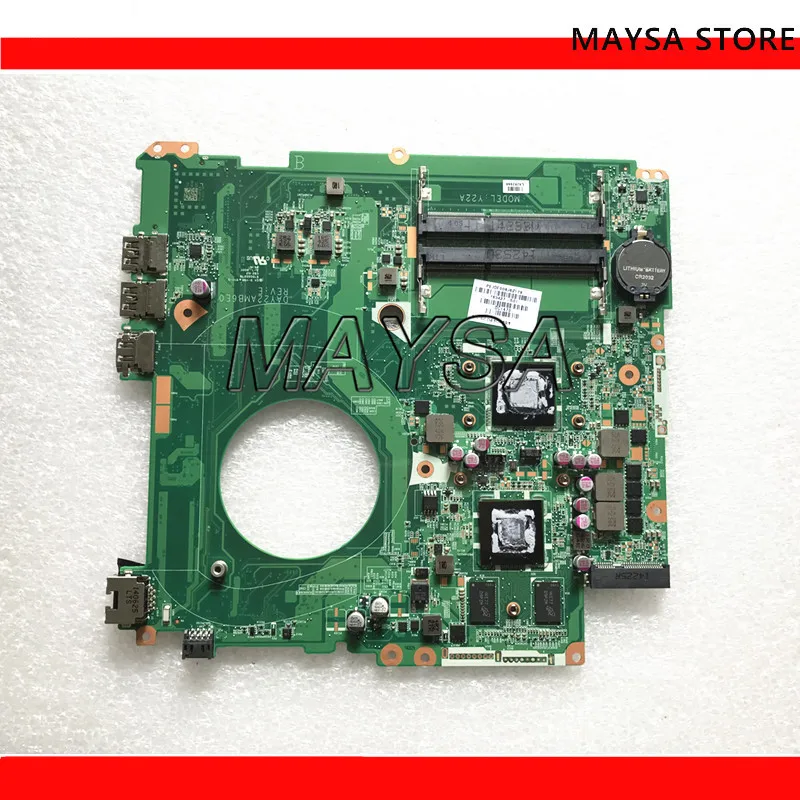 Материнская плата для ноутбука HP Pavilion 17 F000 F100 763427 501 001 DAY22AMB6E0 260M/2GB|Промышленные