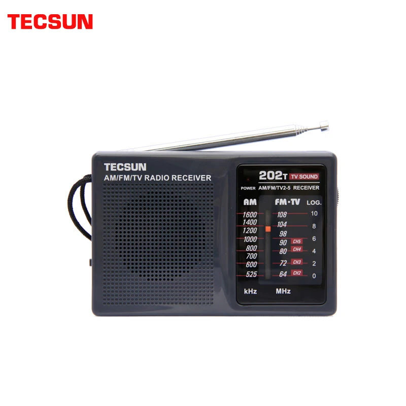 

Original Tescun R-202T Radio Portable Mini AM/FM/TV Pocket Radio Receiver