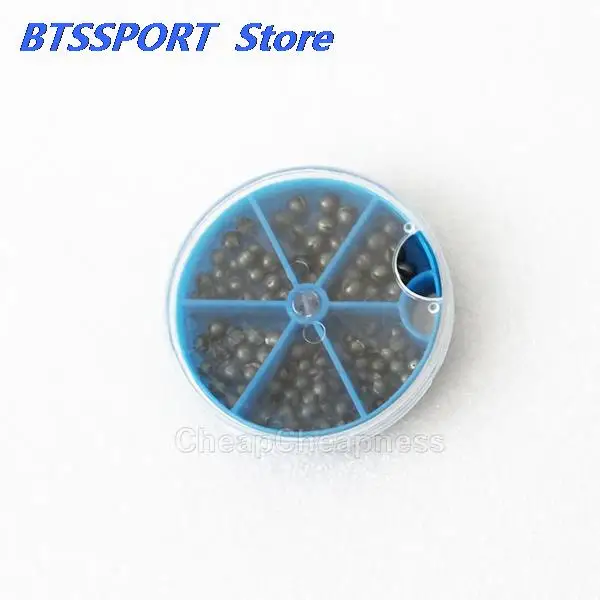 Fishing Sinkers Angling Lead Weight Split Shot Box High Quality new hooks tackle fish camping Tool | Спорт и развлечения