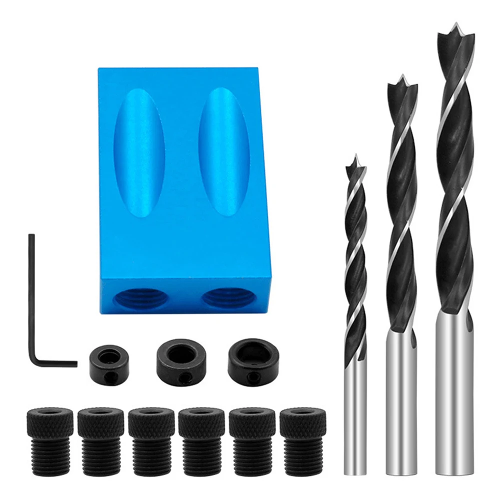 Карманный зажим для отверстий адаптер деревообработки столярное