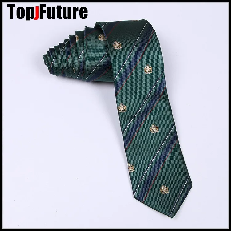 Галстук с вышивкой в виде королевской короны для девочек и мальчиков униформа JK