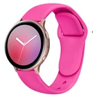 Ремешок силиконовый для Samsung Galaxy watch Active 2346 мм42 ммGear S3 Frontier, браслет для Huawei watch GT 22epro, 20 мм22 мм