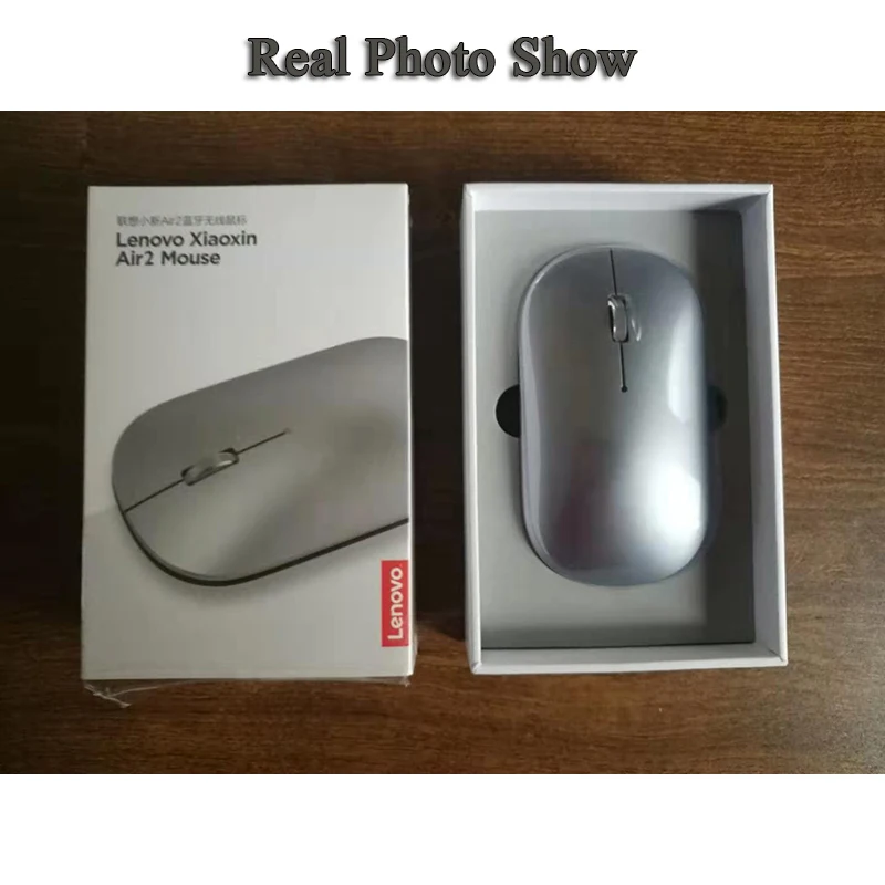 Мышь беспроводная Lenovo Xiaoxin Air2 bluetooth V5.0 USB nano Win7/8/10 | Компьютеры и офис