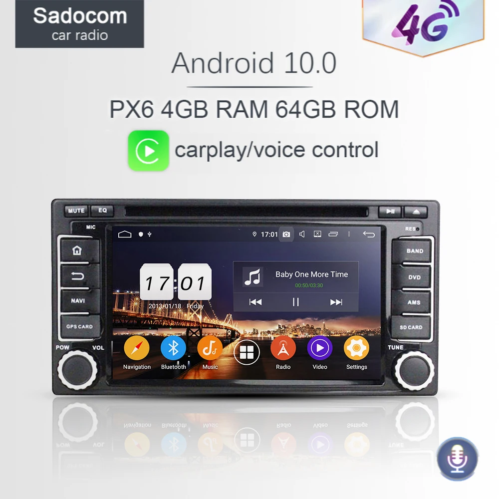 DSP PX6 2 din Android 11 0 4 Гб RAM Автомобильный DVD плеер для Subaru Forester Impreza 2008-2011 ГЛОНАСС карта