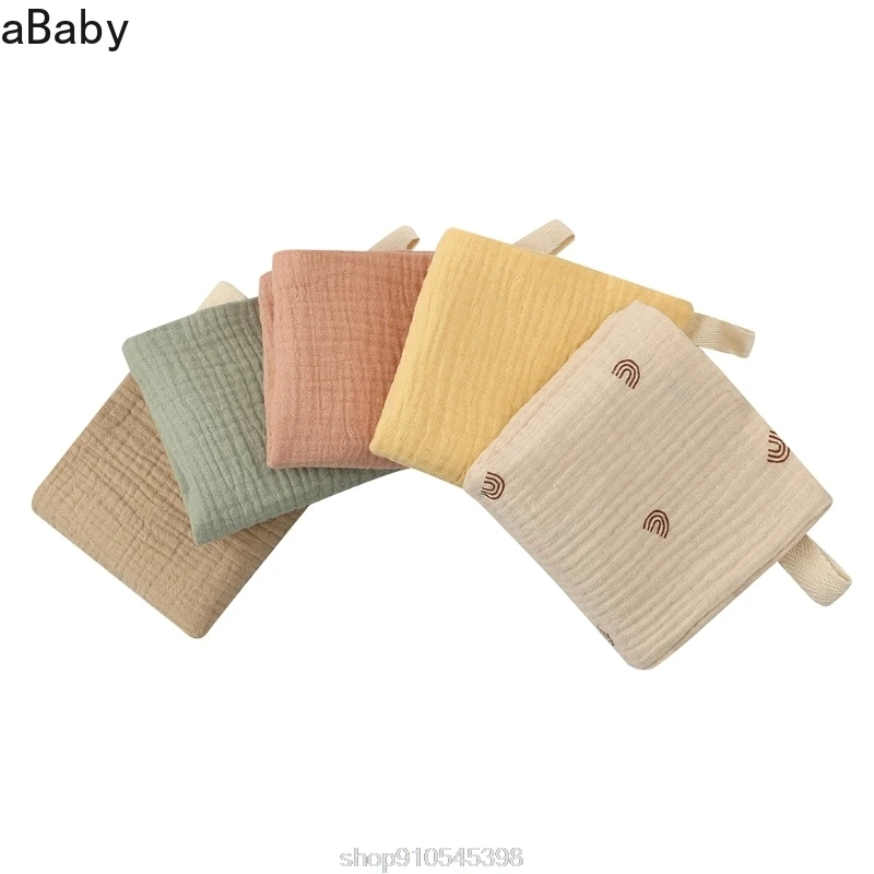 

5-piece Baby Saliva Towel Soft Gauze Bath Towel Newborn Saliva Towel Hiccup Cloth