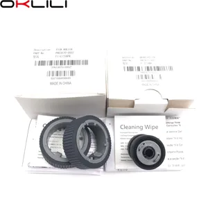 1 комплект, PA03670-0001 PA03670-0002, комплект расходных материалов, ролик для подбора тормоза, ролик для Fujitsu fi-7160, fi-7260, fi-7180, fi-7280