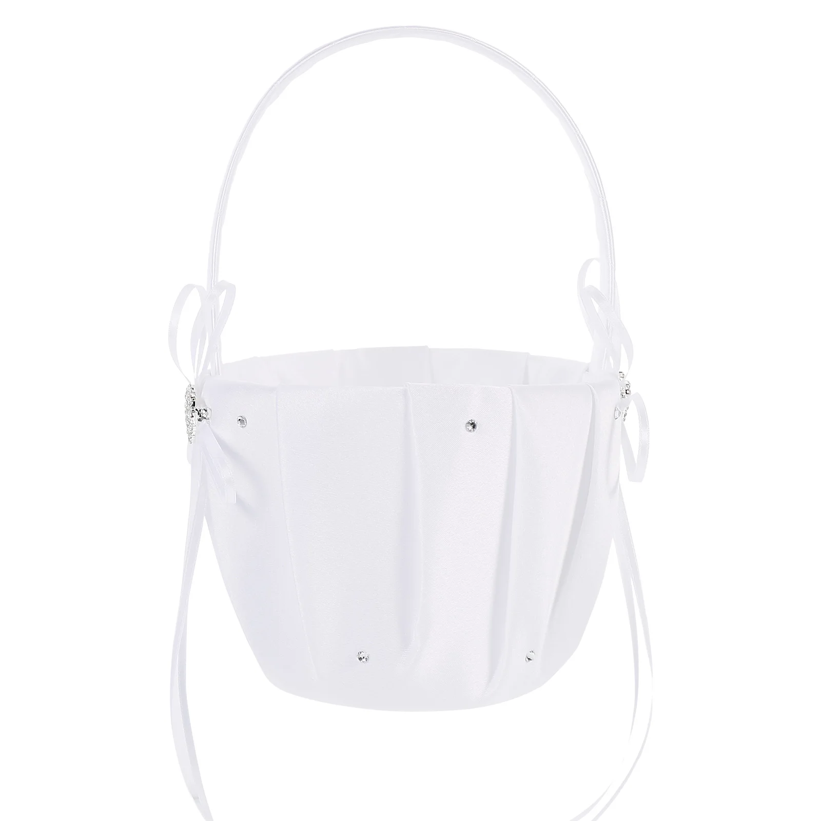 

1 шт. корзина для девочек с цветами романтический дизайн Свадебная корзина для цветов Праздничная корзина