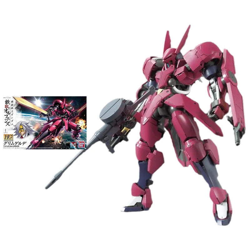

Bandai Gundam Model Kit Anime Figure HG IBO 014 1/144 V08-1228 Grimgerde Genuine Model Action Toy Figure Toys for Children