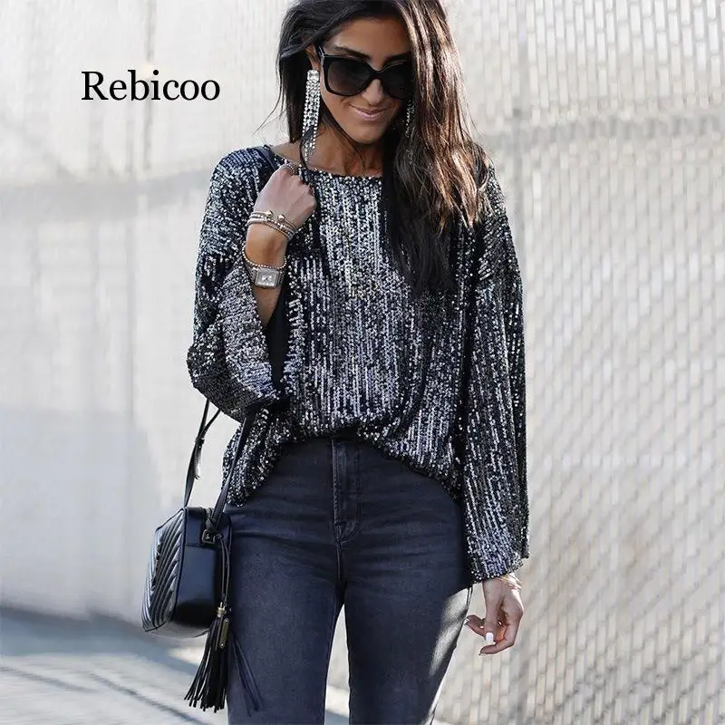 Женская осенне-зимняя водолазка Повседневная однотонная черная блузка с