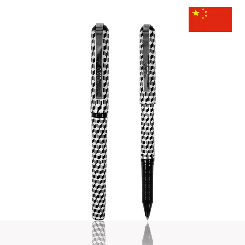 12 шт. канцелярские принадлежности Школа Офис письмо Роскошные черные шариковые