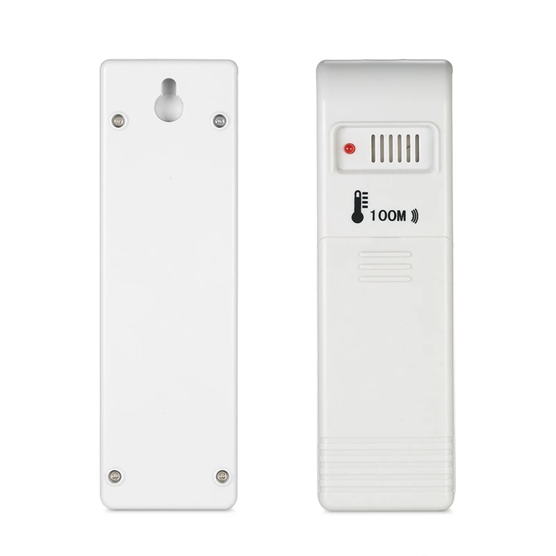 In/Outdoor Digital Wireless Thermometer Weather Station Clock Lcd Celsius / Fahrenheit Temperature Gauge Meter Electronic Desk C | Дом и сад