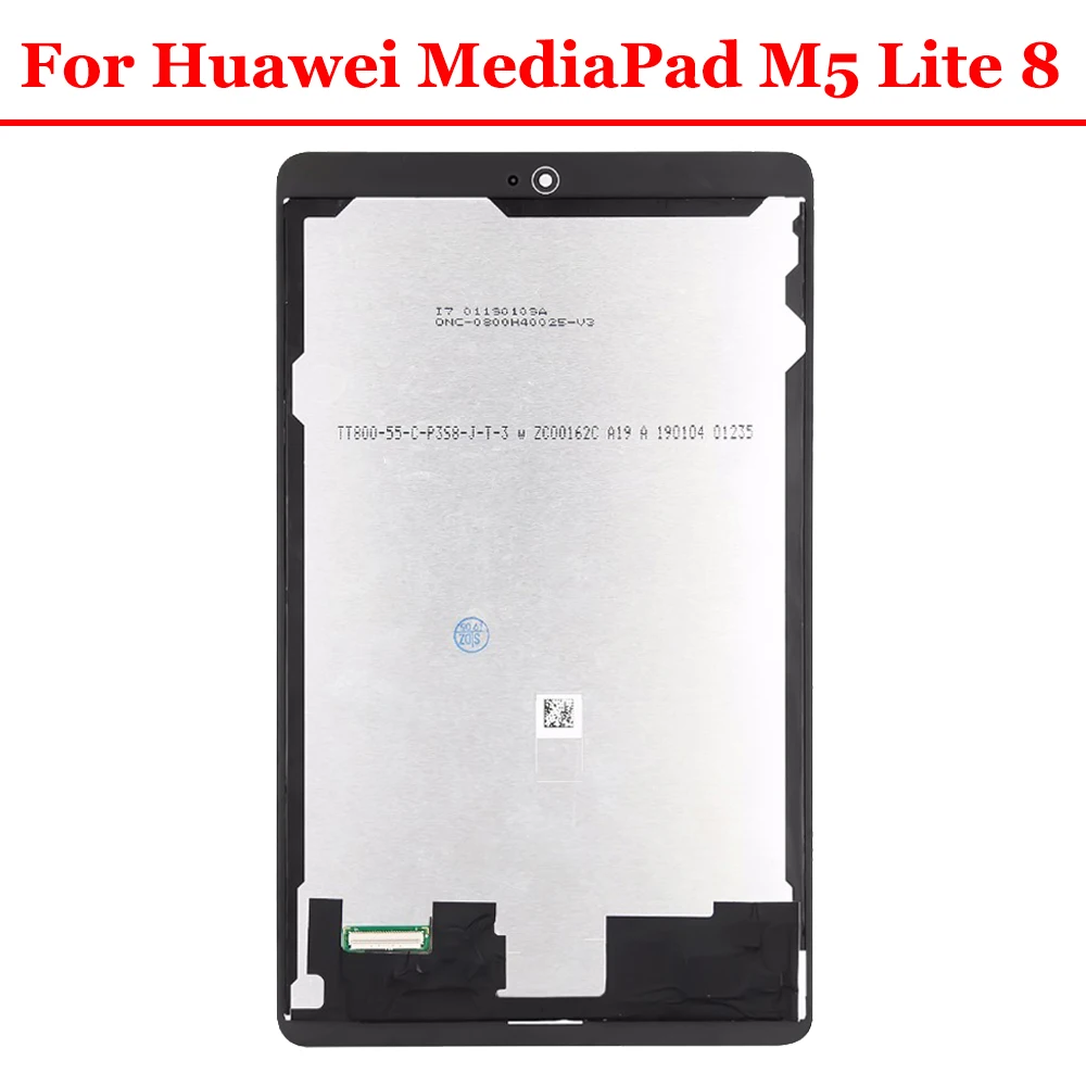 

8,0 "ЖК-дисплей для Huawei Mediapad M5 Lite 8 JDN2-W09 JDN2-AL00 JDN2-L09 ЖК-дисплей сенсорный экран дигитайзер в сборе 100% протестирован