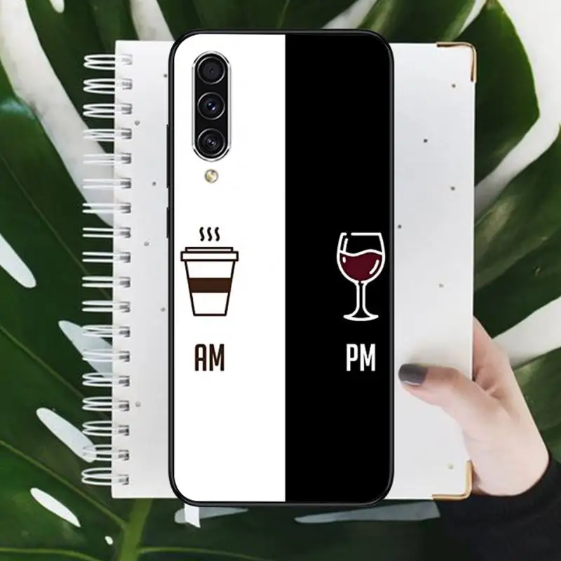 

Coffee Wine Cup Phone Case For Samsung Galaxy M10 20 30 A 40 50 70 71 6S A2 A6 A9 2018 J7 CORE PLUS STAR S10 5G C8