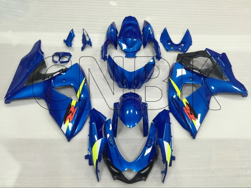 Обтекатели GSX R 1000 2012 GSXR 09 10 Blue GSXR1000 2009 2016 K9 обтекатели|Полные комплекты