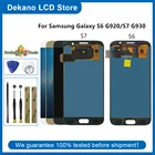 ЖК-дисплей для Samsung Galaxy S6 G920, сенсорный экран, дигитайзер в сборе для Samsung S7 G930A G930T G930V G930PF, ЖК-дисплей