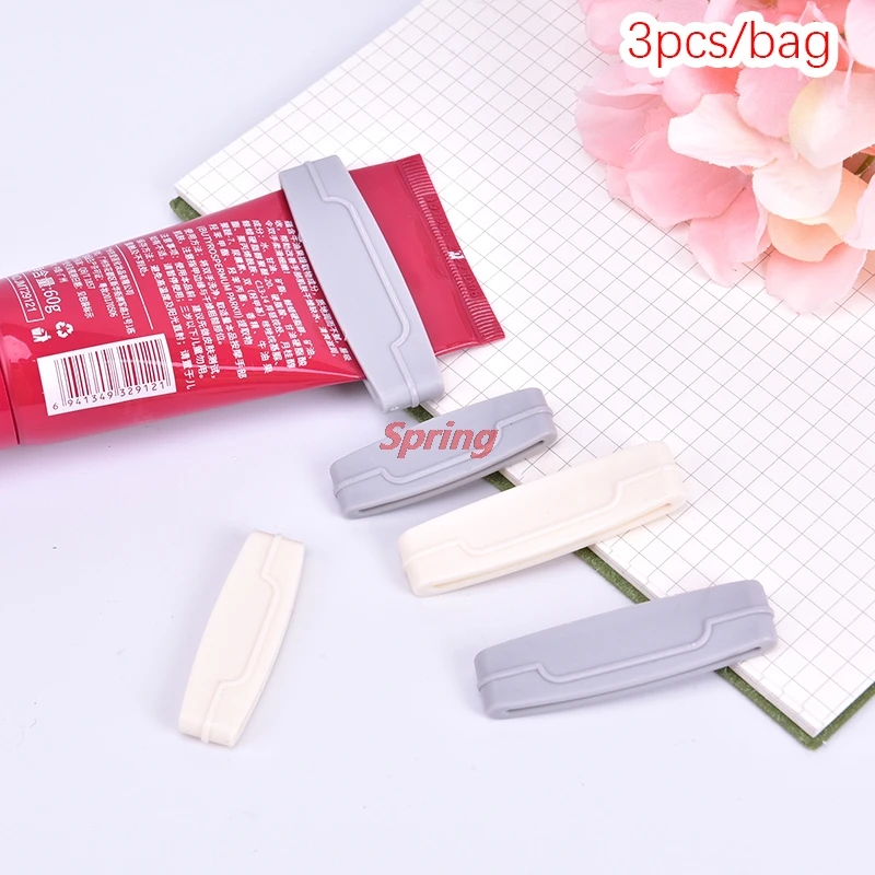 

New 3pcs Manual Toothpaste Squeezer Squeeze Tooth Paste Tube Dispenser Toothpaste Clip Cosmetics Cleanser Extruder