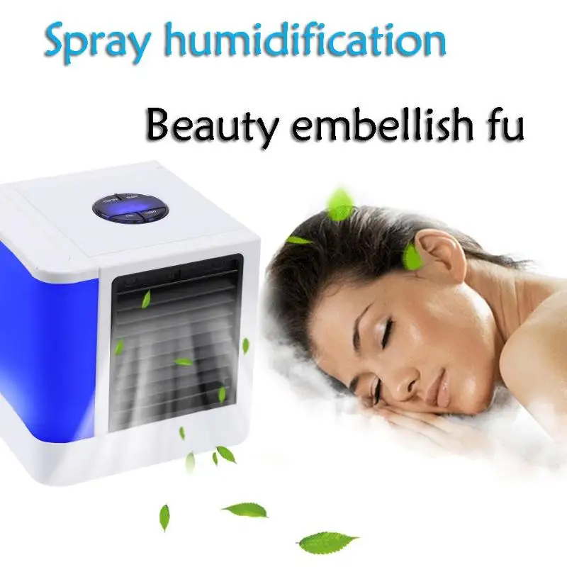 Охладитель воздуха вентилятор кондиционер увлажнитель охлаждения мини USB