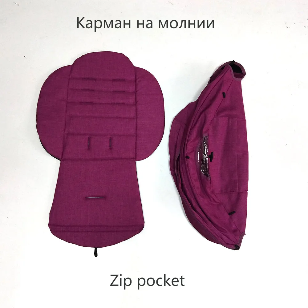line rose red 175 градусов коляска козырек от солнца и подушка для Детское yoya Babyzen Йо-йо коляска Аксессуары покрытие для сидений капот тент укрытие - Color: line rose red