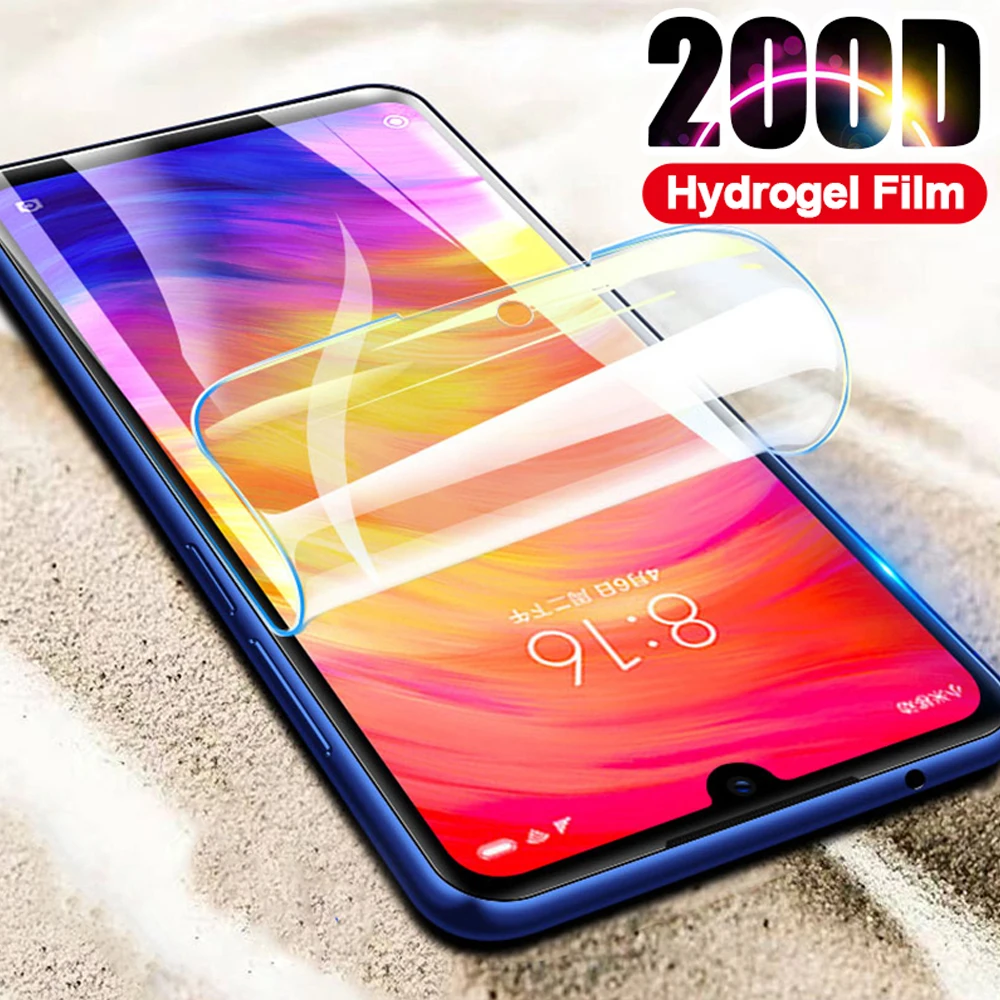 Полное покрытие Гидрогелевая пленка для xiaomi redmi note 6 7 8T 9S pro защитная 6A 7A 8A Защитная