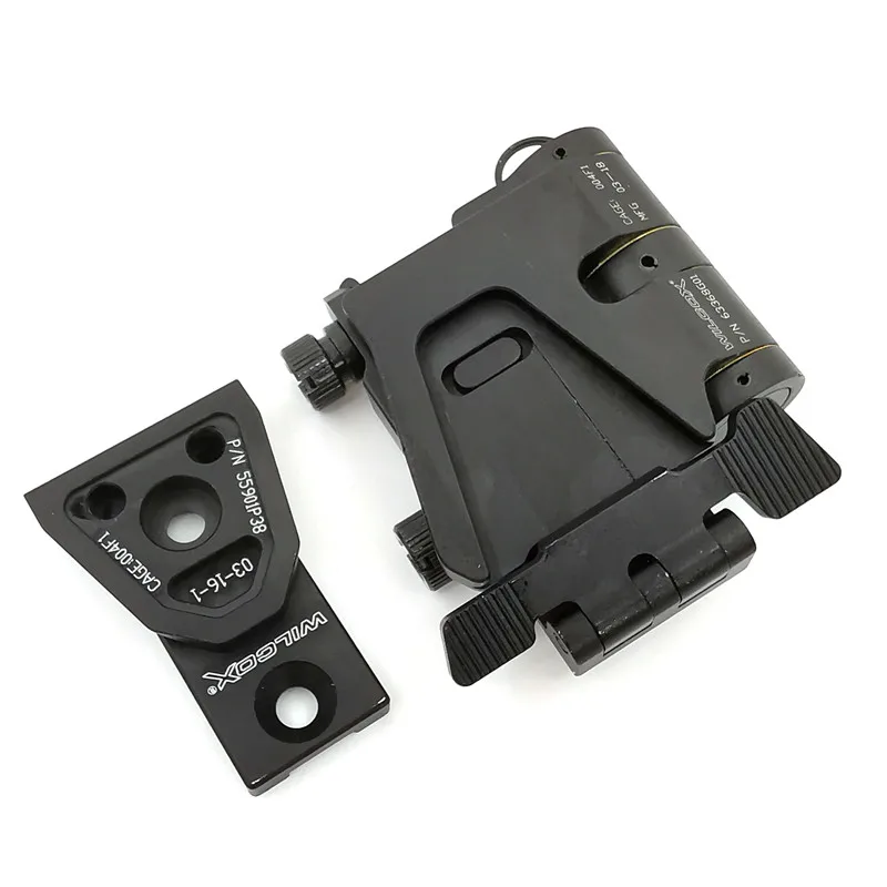 Tactical G33 Лупа флип крепления QD Флип-в-сторону для EOT G23 G33 w/5/" Riser подходит 20 мм Пикатинни