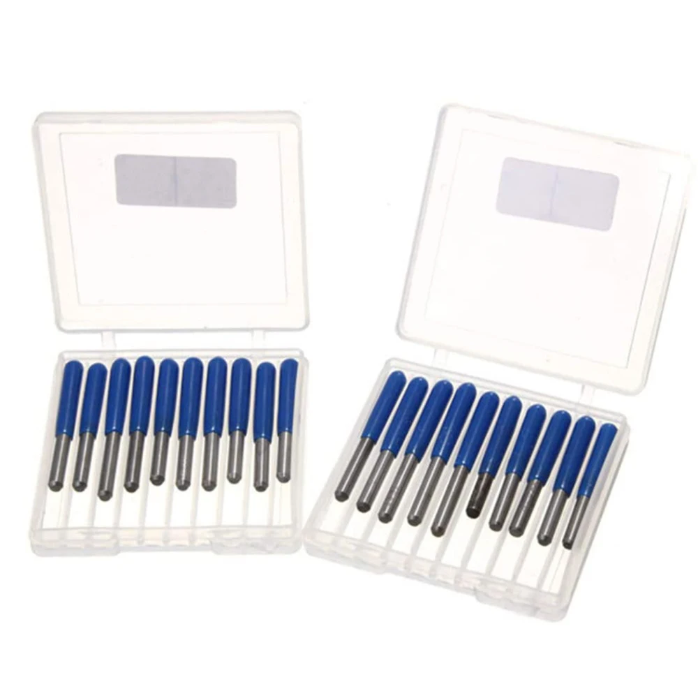 

10/15/20/30 градусов ЧПУ Фрезерный инструмент инструменты карбидная печатная плата дрель 3 использования углов 20 шт. 0,1 мм Вольфрамовая сталь гра...