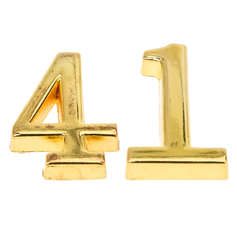 2 шт. домашний практичный золотой дом дверной Адрес отеля табличка номер с