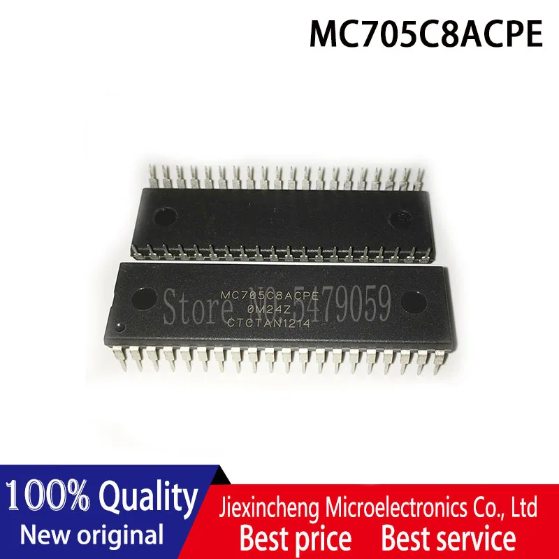 MC705C8ACPE  IC MCU 4MHZ 8K OTP DIP40 New original 1pcs/lot