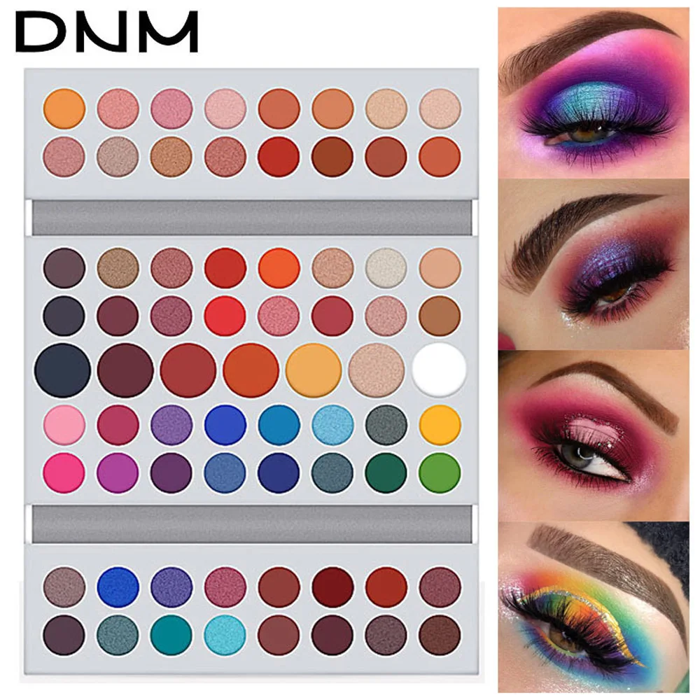 

71 Colors Matte Glitter Eyeshadow Palette Waterproof Long-Lasting Eyeshadow Pigment Highlighter Shimmer Nude Shiny Makeup