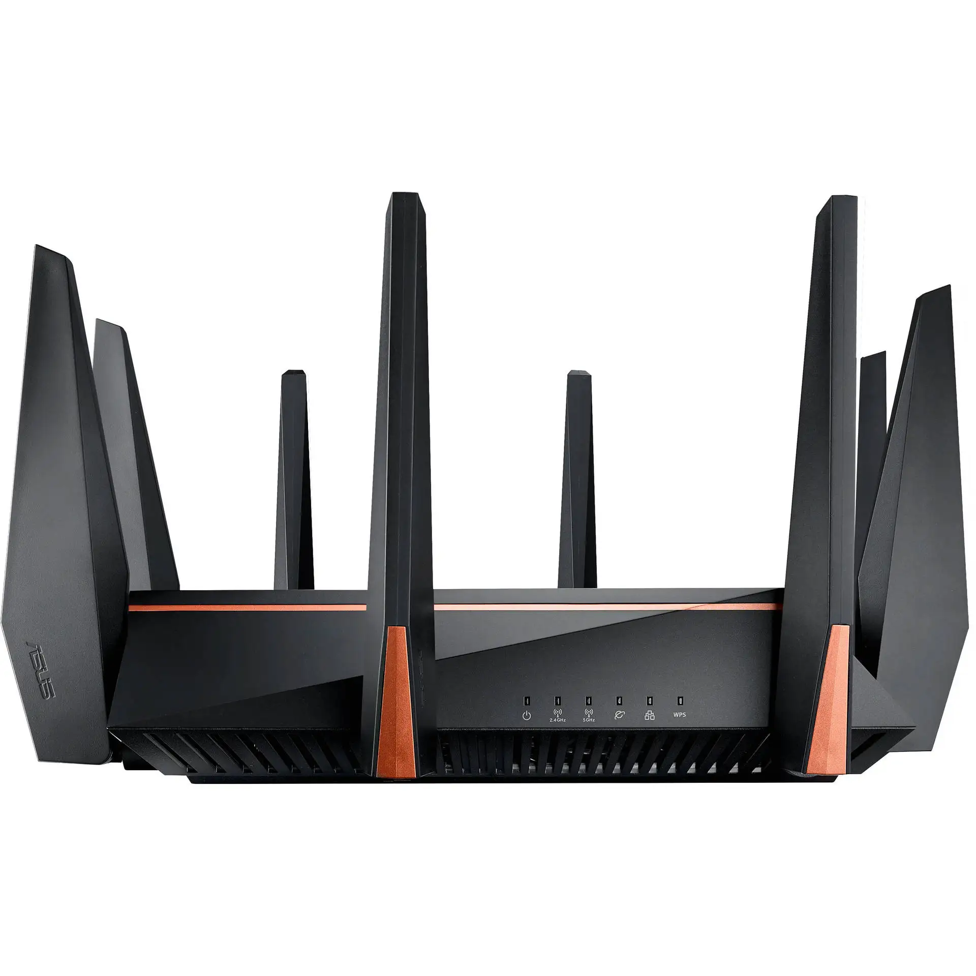 Маршрутизатор ASUS GT-AC5300 AC11 с гигабитным интерфейсом, 2,4 ГГц и 5,0 ГГц беспроводным повторителем Wifi, 8 * 6 дБи высокоэффективной антенной, легко настраиваемый.