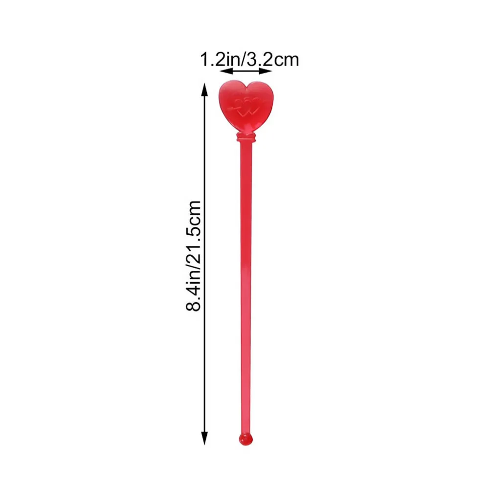 

80Pcs Acrylic Swizzle Stick Creative Stirring Sticks (Random Color)
