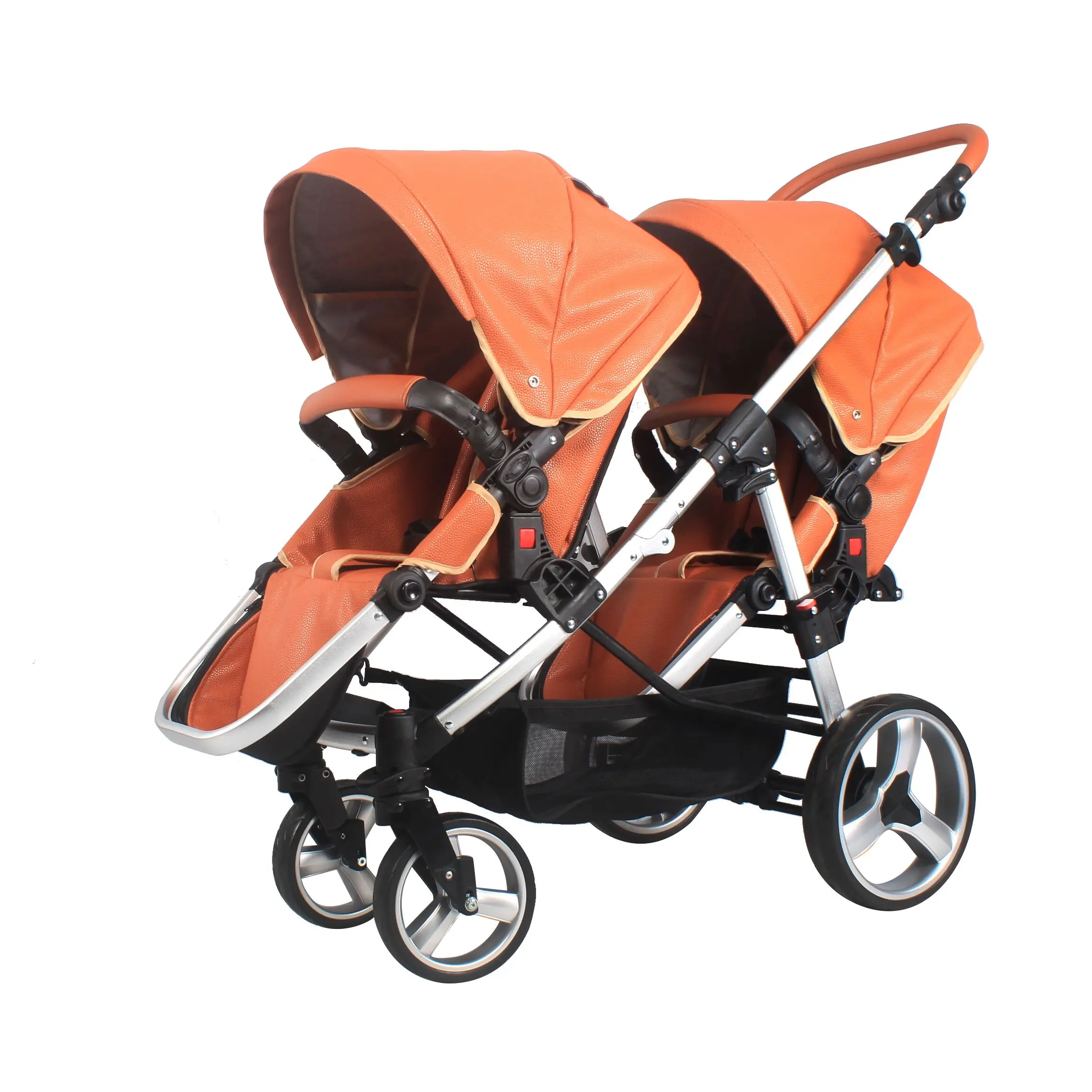 

Free shipping High quality twins stroller Double Strollers Carriage For Twins Prams Newborns two baby Lightweight stroller