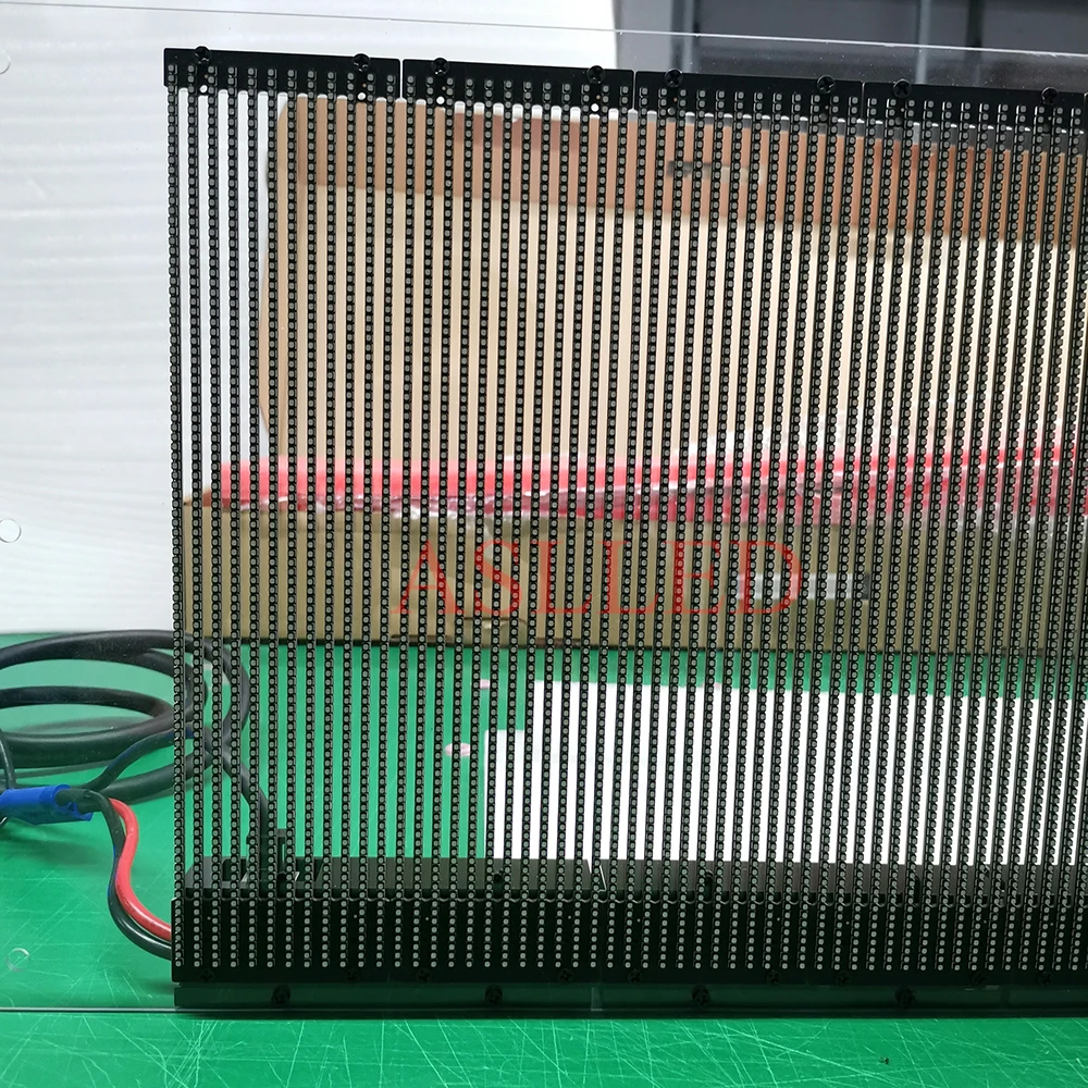 Ультратонкий светодиодный экран прозрачная светодиодная матричная панель