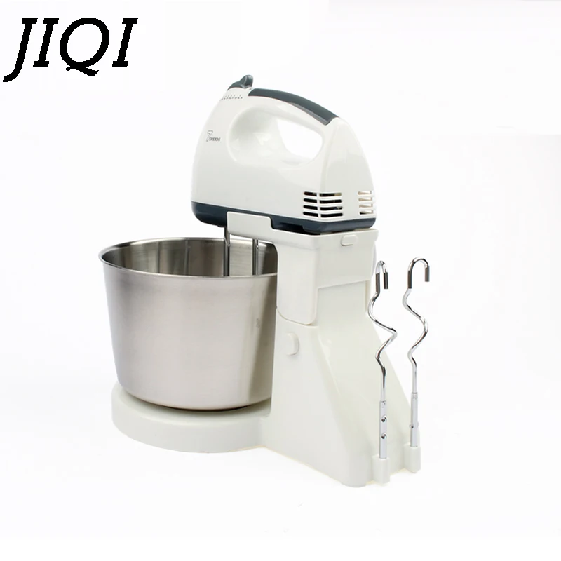 JIQI 7 скоростной Электрический миксер для тортов стоячий Миксер пищевых продуктов